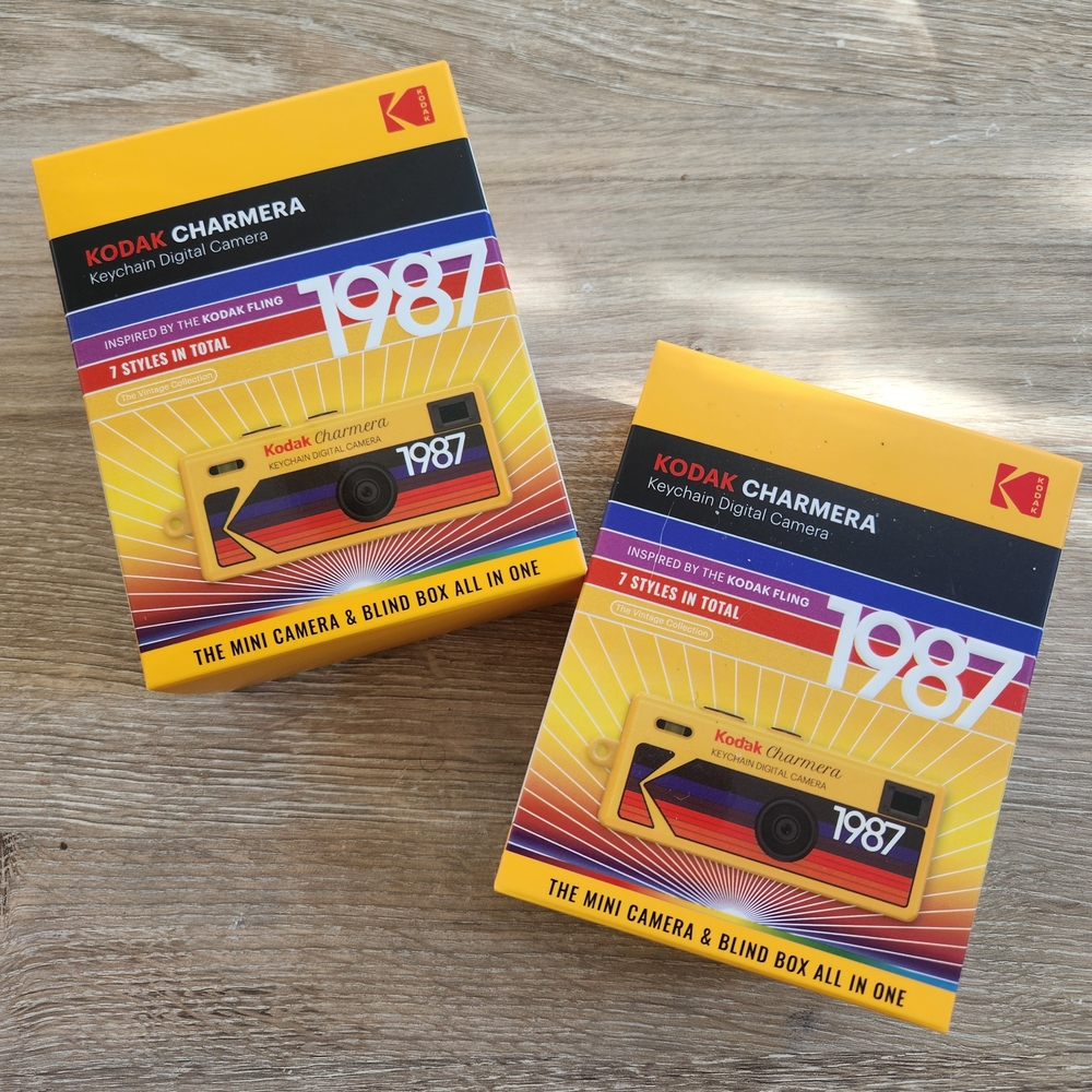 2x Kodak Charmera Keychain Digital Camera - Brand New Blind Boxes